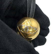 将图像加载到图库查看器中，CHANEL ★CC Logo Cocoball Tote BlackA03578 Caviar Leather
