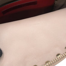 将图像加载到图库查看器中，Valentino Garavani ★Rock Studded Spike Mini Backpack Pink graySW2B0B63NAP Leather
