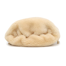 将图像加载到图库查看器中，Bottega Veneta ★Valve Tote Bag Beige Fur
