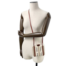 Load image into Gallery viewer, Chloe Woody 2wayShoulder Beige/BrownCHC22AP235I26 Canvas Leather Size Nano

