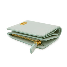 Load image into Gallery viewer, Valentino Garavani V Logo Signature Compact Wallet sky gray6W2P0AJ5SNP Calf Leather
