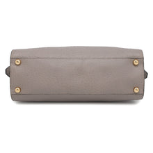 将图像加载到图库查看器中，BURBERRY Medium Clifton Insignia Gray3971049 Leather
