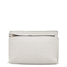 Load image into Gallery viewer, LOEWE Anagram Repeat TPouch White107.55.K36 Leather
