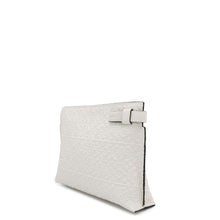 Load image into Gallery viewer, LOEWE Anagram Repeat TPouch White107.55.K36 Leather
