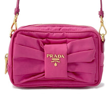 将图像加载到图库查看器中，PRADA ★Ribbon Shoulder Pink1N1727 Nylon
