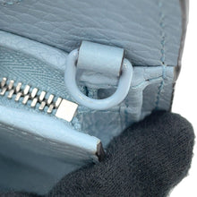 Load image into Gallery viewer, GUCCI Double G Compact Chain Wallet Light Blue701074 Leather
