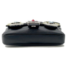 Load image into Gallery viewer, FENDI Monster Micro Bucket Shoulder Black8M0354 Leather
