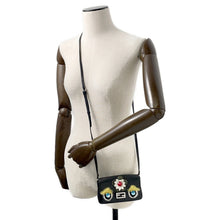 Load image into Gallery viewer, FENDI Monster Micro Bucket Shoulder Black8M0354 Leather
