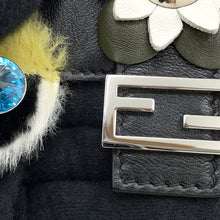 Load image into Gallery viewer, FENDI Monster Micro Bucket Shoulder Black8M0354 Leather
