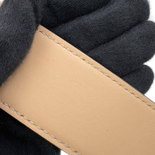 Load image into Gallery viewer, FENDI Strap You Ribbon Motif Light Gray/Green Leather
