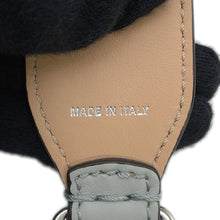Load image into Gallery viewer, FENDI Strap You Ribbon Motif Light Gray/Green Leather
