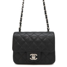 Load image into Gallery viewer, CHANEL Mini Matelasse ChainShoulder Bag BlackA35200 Caviar Leather Size 17
