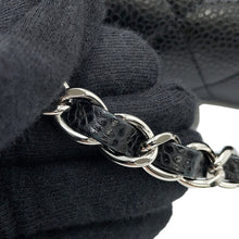 Load image into Gallery viewer, CHANEL Mini Matelasse ChainShoulder Bag BlackA35200 Caviar Leather Size 17
