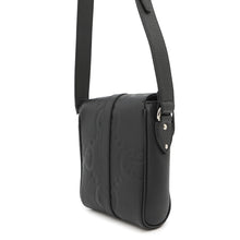 将图像加载到图库查看器中，GUCCI jumbo GG messenger bag Black760235 Leather Size Small
