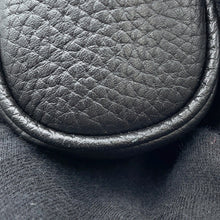 将图像加载到图库查看器中，GUCCI jumbo GG messenger bag Black760235 Leather Size Small
