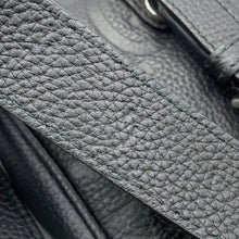将图像加载到图库查看器中，GUCCI jumbo GG messenger bag Black760235 Leather Size Small
