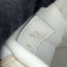 Load image into Gallery viewer, LOUIS VUITTON LV Olympia Sneakers DuneBeige1AHOL3 Patent Leather Monogram Size 37
