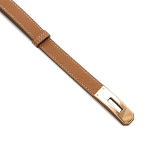 Load image into Gallery viewer, HERMES Kelly belt Size 18 Gold Epsom
