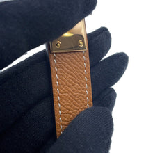 Load image into Gallery viewer, HERMES Kelly belt Size 18 Gold Epsom
