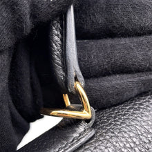 Load image into Gallery viewer, HERMES Kelly Retourne Black Togo Leather Size 28
