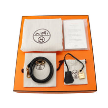Load image into Gallery viewer, HERMES Kelly Retourne Black Togo Leather Size 28
