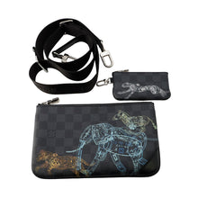 Load image into Gallery viewer, LOUIS VUITTON Trio Messenger Animal NoirN58040 Damier Graphite
