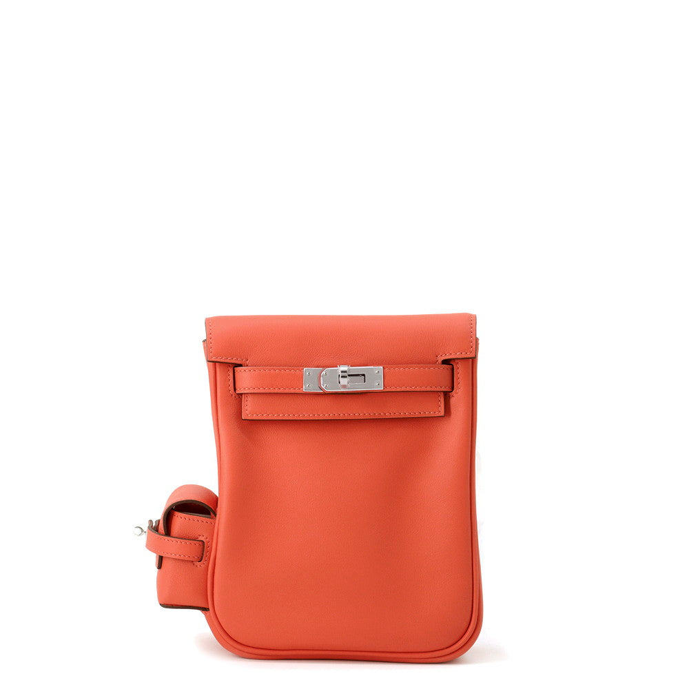 HERMES Kelly Jump Orange Field Swift Leather