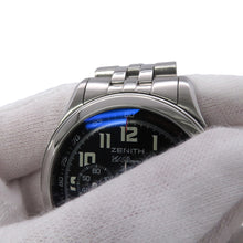 将图像加载到图库查看器中，ZENITH Class El Primero W40mm Stainless Steel Black Dial02.0500.420/24
