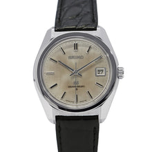 将图像加载到图库查看器中，SEIKO Grand Seiko 61GS W37mm Stainless Steel Leather Silver Dial6145-8000
