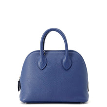 将图像加载到图库查看器中，HERMES Bolide1923 Blue Tie Chevre Myzore Goatskin Size Mini

