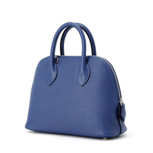 将图像加载到图库查看器中，HERMES Bolide1923 Blue Tie Chevre Myzore Goatskin Size Mini
