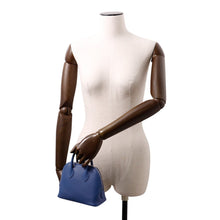 将图像加载到图库查看器中，HERMES Bolide1923 Blue Tie Chevre Myzore Goatskin Size Mini
