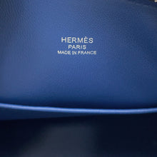 将图像加载到图库查看器中，HERMES Bolide1923 Blue Tie Chevre Myzore Goatskin Size Mini
