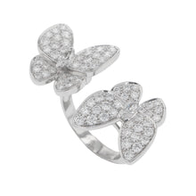 Load image into Gallery viewer, Van Cleef &amp; Arpels De Papillon Entree Les Doors Ring Size 50/#10VCARO61900 18K White Gold
