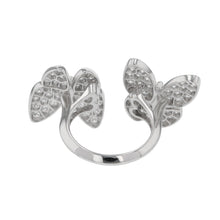 Load image into Gallery viewer, Van Cleef &amp; Arpels De Papillon Entree Les Doors Ring Size 50/#10VCARO61900 18K White Gold
