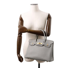 Load image into Gallery viewer, HERMES Birkin Gris Mouette Togo Leather Size 30
