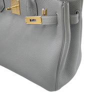 Load image into Gallery viewer, HERMES Birkin Gris Mouette Togo Leather Size 30
