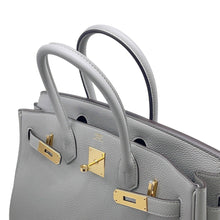 Load image into Gallery viewer, HERMES Birkin Gris Mouette Togo Leather Size 30
