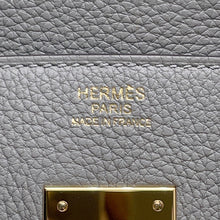 Load image into Gallery viewer, HERMES Birkin Gris Mouette Togo Leather Size 30
