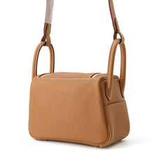 Load image into Gallery viewer, HERMES Lindy Gold Taurillon Clemence Size Mini
