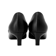 将图像加载到图库查看器中，HERMES Pumps 《Chiara》 Black Calf Leather Size 36H
