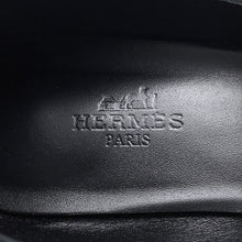 将图像加载到图库查看器中，HERMES Pumps 《Chiara》 Black Calf Leather Size 36H
