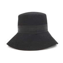 Load image into Gallery viewer, Dior D-Bobby wide brim hat Size 58 BlackCPB9019GDBF Rabbit100%
