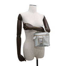 将图像加载到图库查看器中，Roger Vivier Roger Vivier Rhinestone Vanity Shoulder Bag SilverRBWANMH Leather Rhinestone
