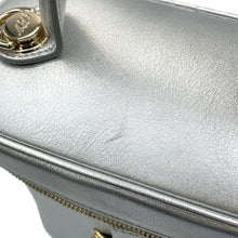 将图像加载到图库查看器中，Roger Vivier Roger Vivier Rhinestone Vanity Shoulder Bag SilverRBWANMH Leather Rhinestone
