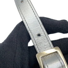 将图像加载到图库查看器中，Roger Vivier Roger Vivier Rhinestone Vanity Shoulder Bag SilverRBWANMH Leather Rhinestone
