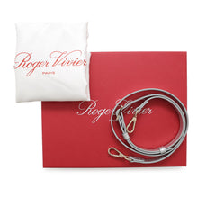 将图像加载到图库查看器中，Roger Vivier Roger Vivier Rhinestone Vanity Shoulder Bag SilverRBWANMH Leather Rhinestone
