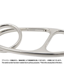 将图像加载到图库查看器中，HERMES Chaine d&#39;Ancre Punk Triple Ring Size 57/#15#17#19H124602B SV925
