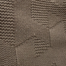 将图像加载到图库查看器中，HERMES Poncho &quot;H&quot; motif Size 34 Brown Wool 100%
