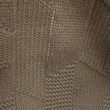 将图像加载到图库查看器中，HERMES Poncho &quot;H&quot; motif Size 34 Brown Wool 100%
